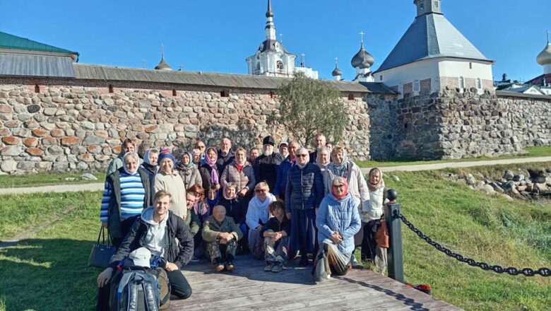 ПАЛОМНИКИ СЛУЦКОЙ ЕПАРХИИ СОВЕРШИЛИ ПОЕЗДКУ НА СОЛОВЕЦКИЕ ОСТРОВА