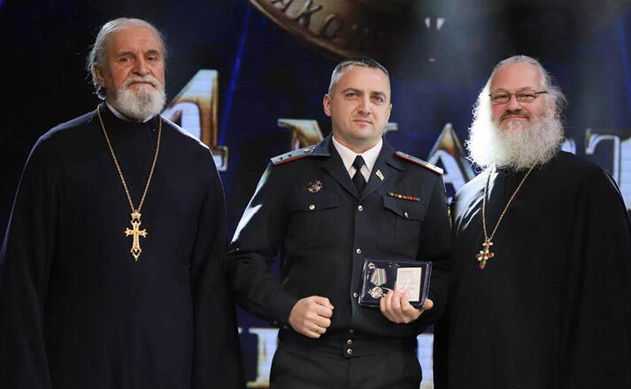 КЛИРИКИ НЕСВИЖСКОГО БЛАГОЧИНИЯ ПРИНЯЛИ УЧАСТИЕ В ТОРЖЕСТВЕННЫХ МЕРОПРИЯТИЯХ, ПОСВЯЩЁННЫХ 109-Й ГОДОВЩИНЕ БЕЛОРУССКОЙ МИЛИЦИИ